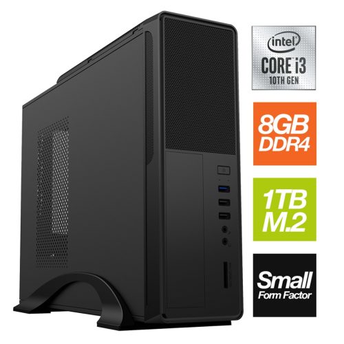 Small Form Factor - Intel i3 10100 Quad Core 8 Thread 3.60GHz (4.30GHz Boost)